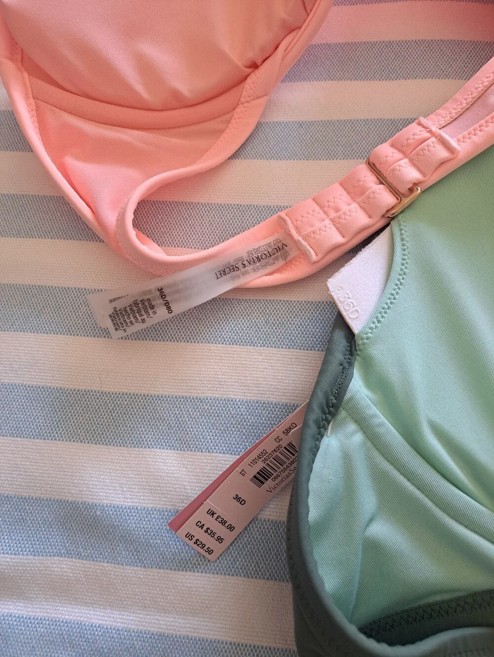 VS bikini top bundle (36D) New